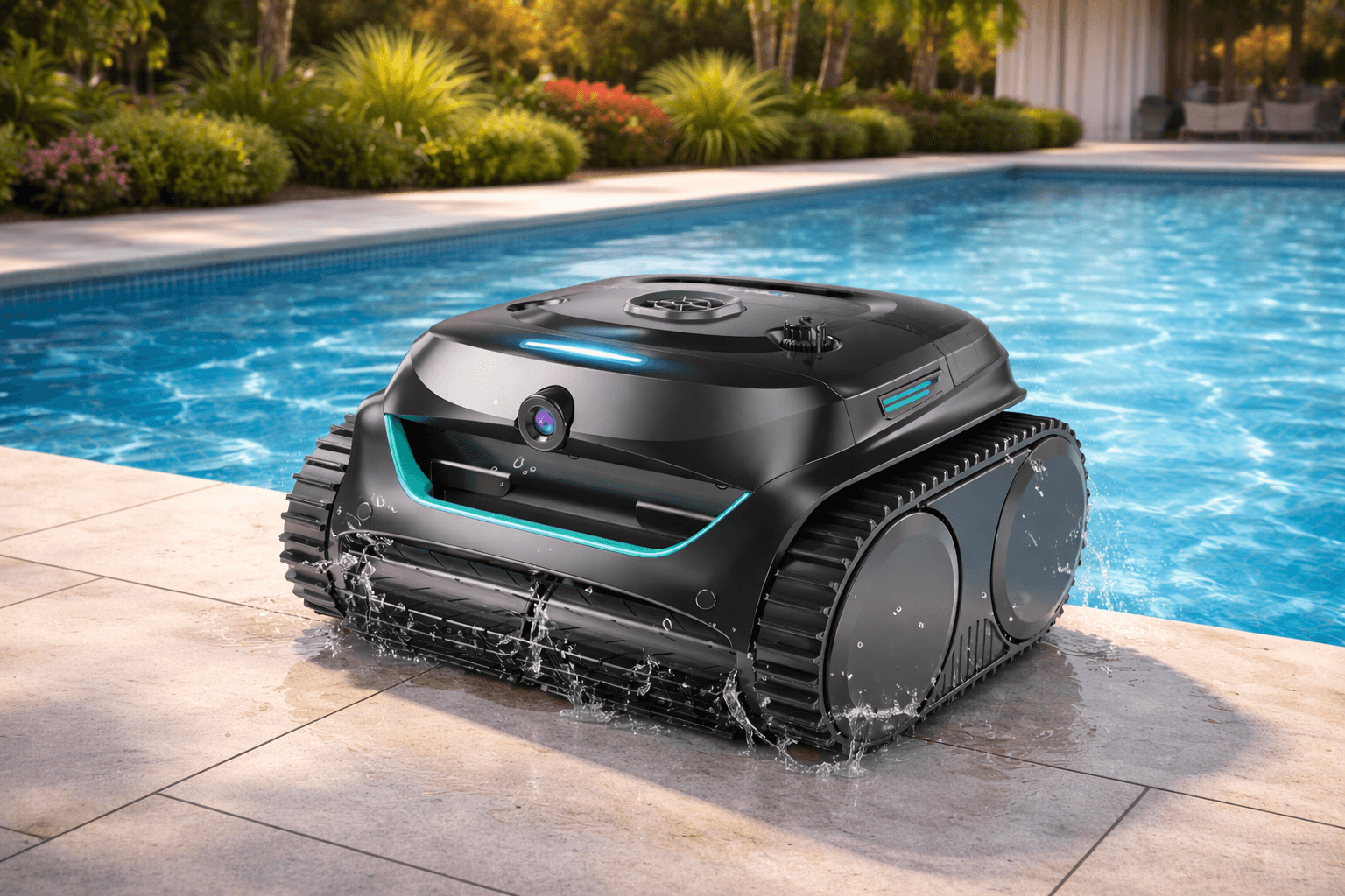 Robot nettoyeur de piscine automatique